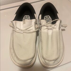 Hey Dude Men's White Casual Shoes